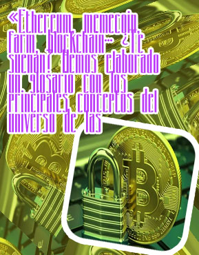 Concepto criptomonedas